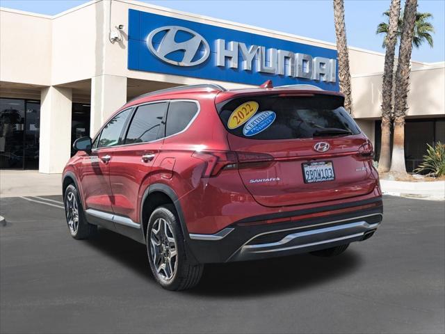 used 2022 Hyundai Santa Fe car, priced at $29,788