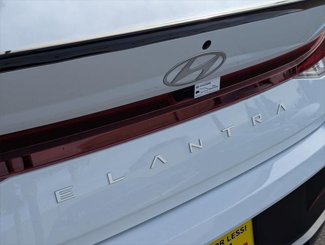 new 2025 Hyundai Elantra car, priced at $25,115