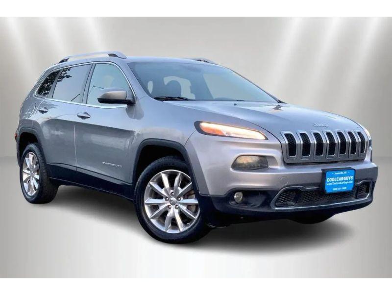 used 2015 Jeep Cherokee car, priced at $12,995