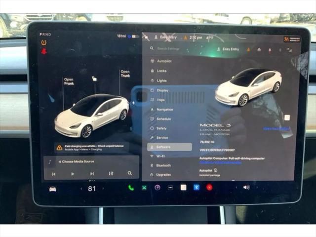 used 2020 Tesla Model 3 car, priced at $22,495
