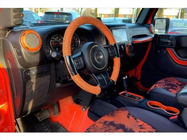 used 2015 Jeep Wrangler Unlimited car, priced at $19,995