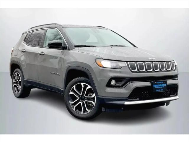 used 2022 Jeep Compass car, priced at $24,995