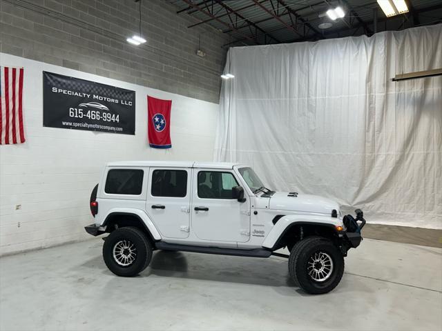 used 2018 Jeep Wrangler Unlimited car, priced at $31,995