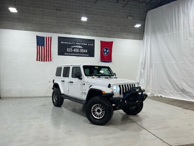 used 2018 Jeep Wrangler Unlimited car, priced at $31,995