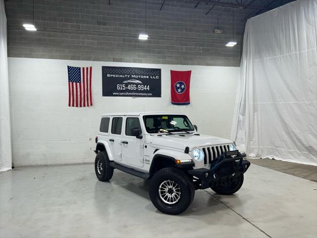 used 2018 Jeep Wrangler Unlimited car, priced at $31,995