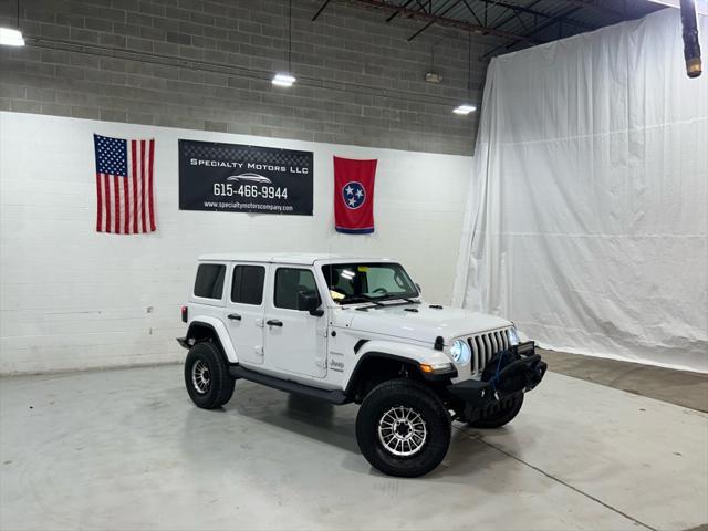 used 2018 Jeep Wrangler Unlimited car, priced at $31,995