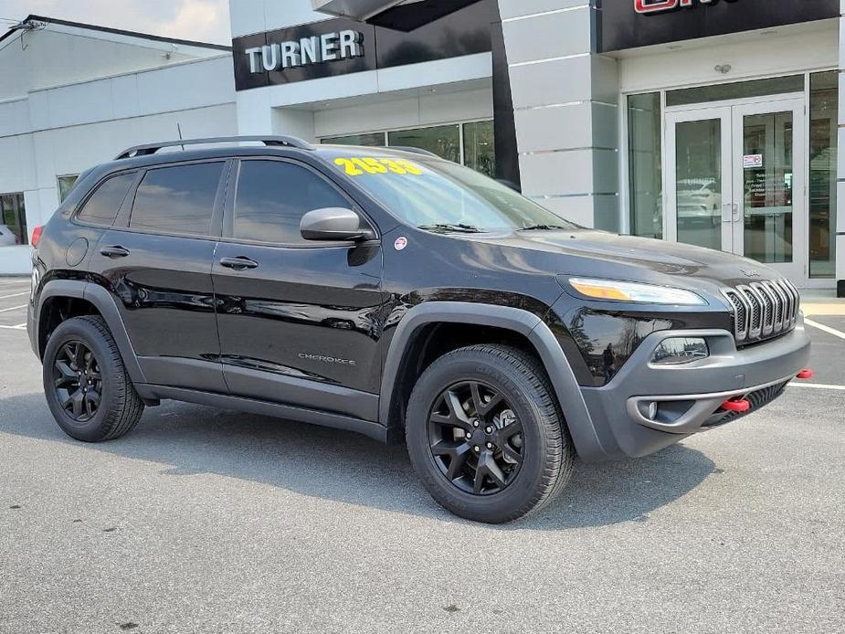 used 2017 Jeep Cherokee car, priced at $19,993