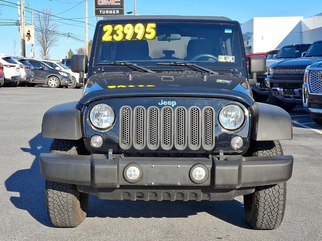 used 2017 Jeep Wrangler Unlimited car, priced at $20,997