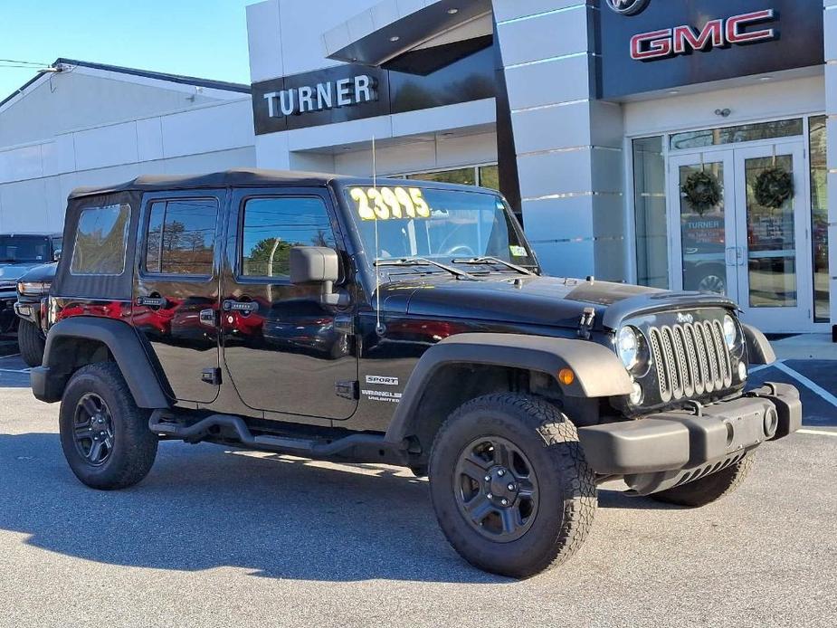 used 2017 Jeep Wrangler Unlimited car, priced at $20,997