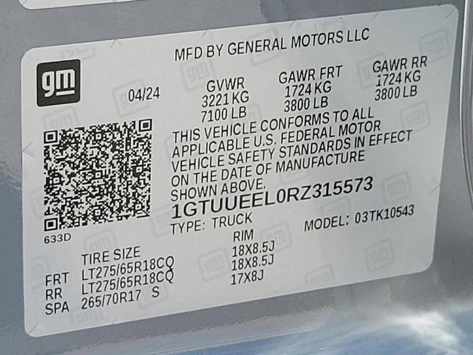 new 2024 GMC Sierra 1500 car, priced at $69,760