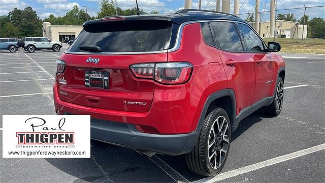 used 2018 Jeep Compass car, priced at $17,415