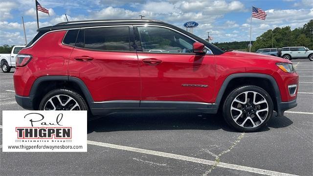 used 2018 Jeep Compass car, priced at $17,415