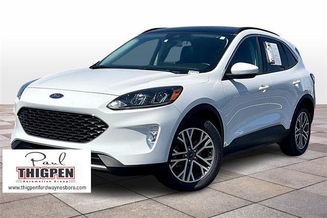used 2021 Ford Escape car, priced at $23,098
