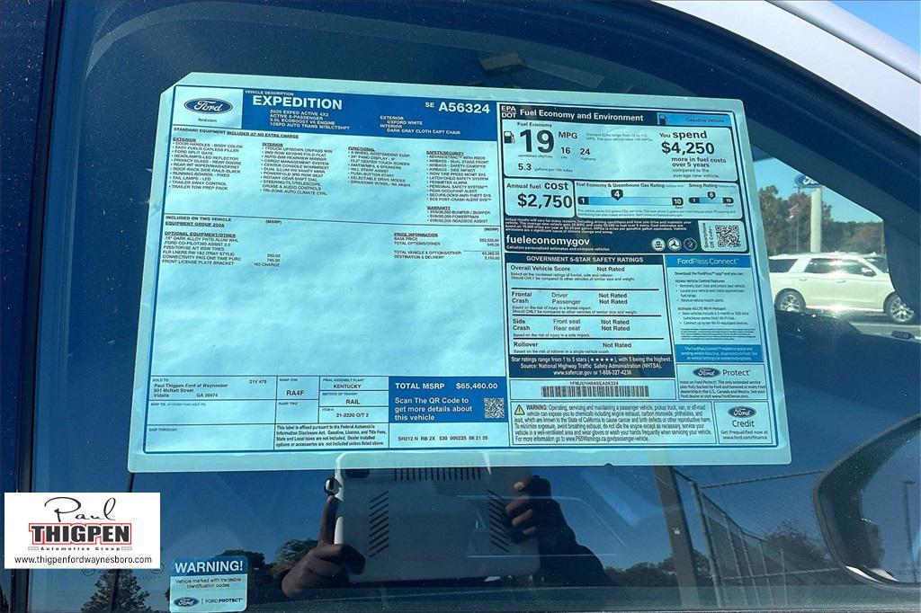 new 2025 Ford Expedition car, priced at $62,974