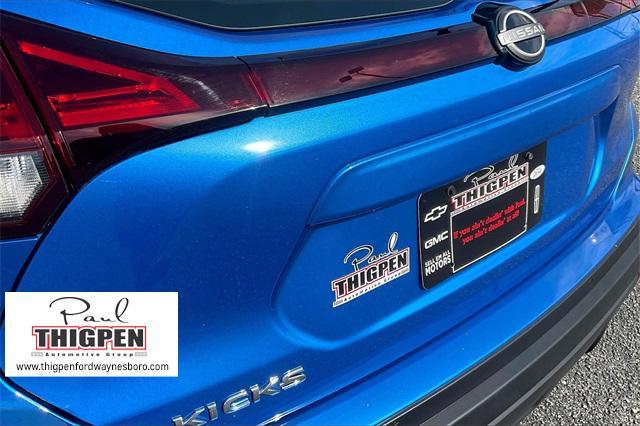 used 2024 Nissan Kicks car, priced at $18,568