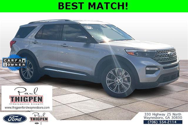 used 2022 Ford Explorer car, priced at $28,232