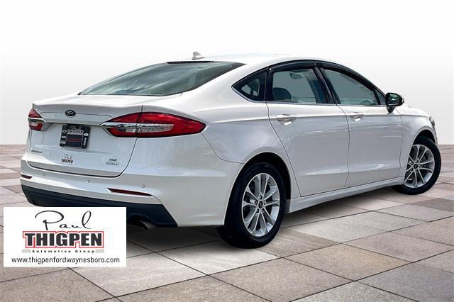 used 2020 Ford Fusion car, priced at $13,753
