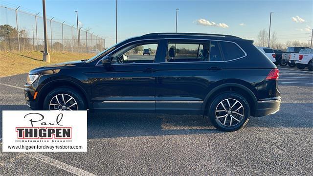 used 2021 Volkswagen Tiguan car, priced at $19,991