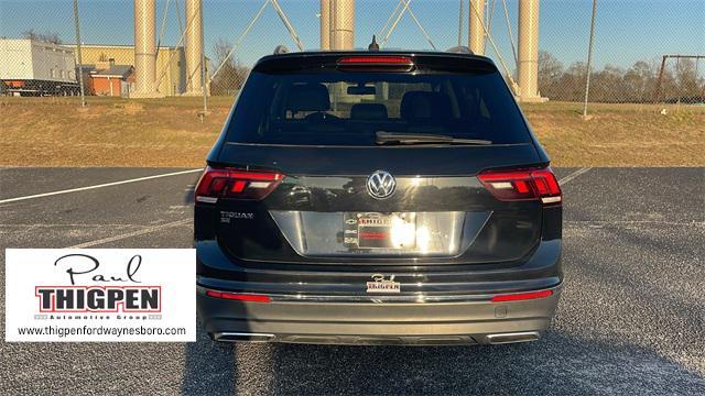 used 2021 Volkswagen Tiguan car, priced at $19,991