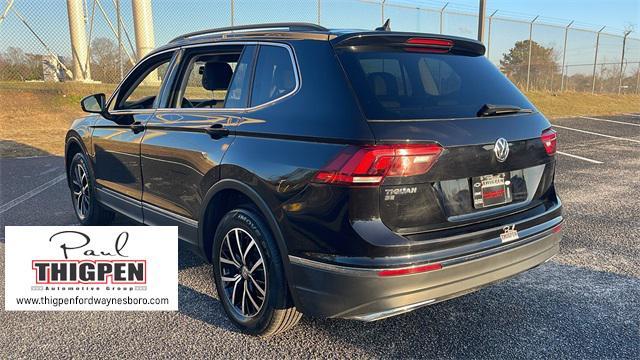 used 2021 Volkswagen Tiguan car, priced at $19,991