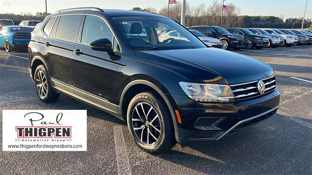 used 2021 Volkswagen Tiguan car, priced at $19,991