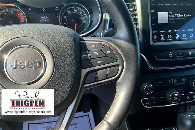 used 2021 Jeep Cherokee car, priced at $23,153
