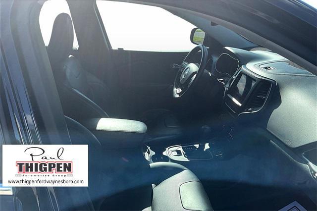 used 2021 Jeep Cherokee car, priced at $23,153