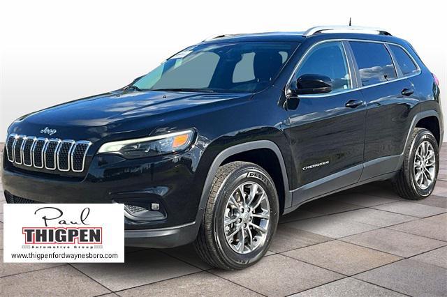 used 2021 Jeep Cherokee car, priced at $23,153