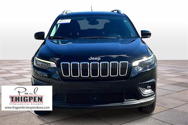 used 2021 Jeep Cherokee car, priced at $23,153