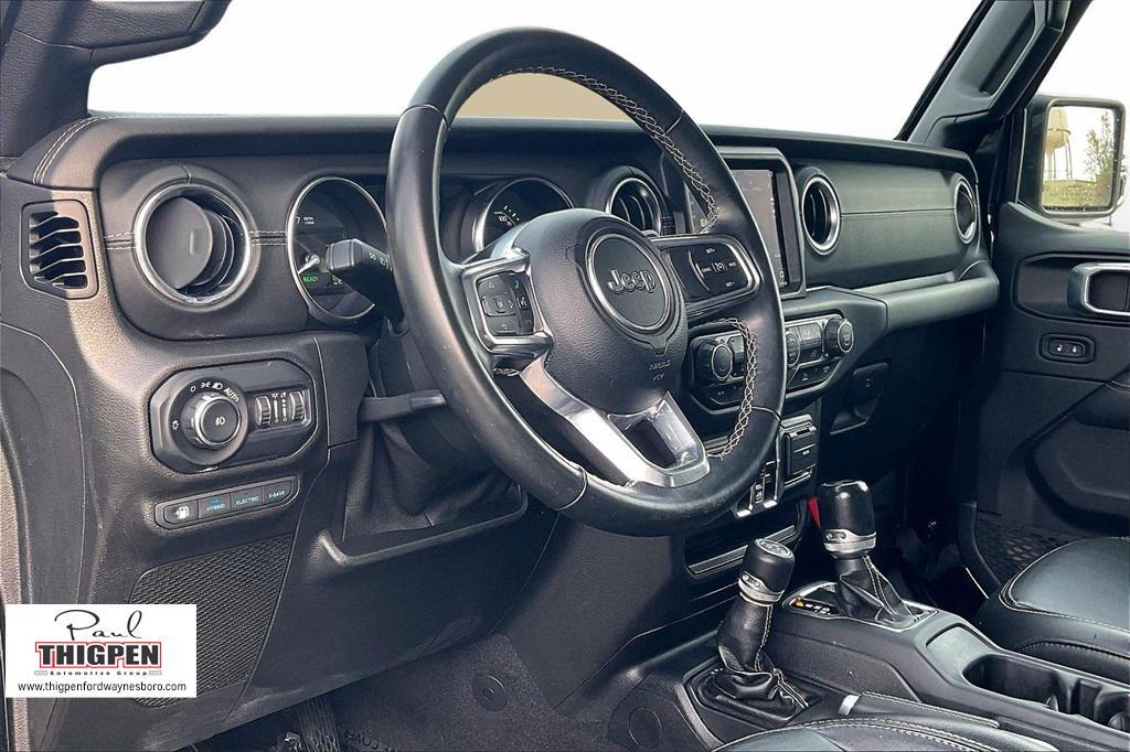used 2021 Jeep Wrangler Unlimited 4xe car, priced at $29,500