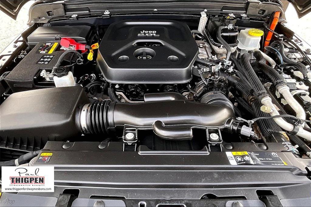 used 2021 Jeep Wrangler Unlimited 4xe car, priced at $29,500