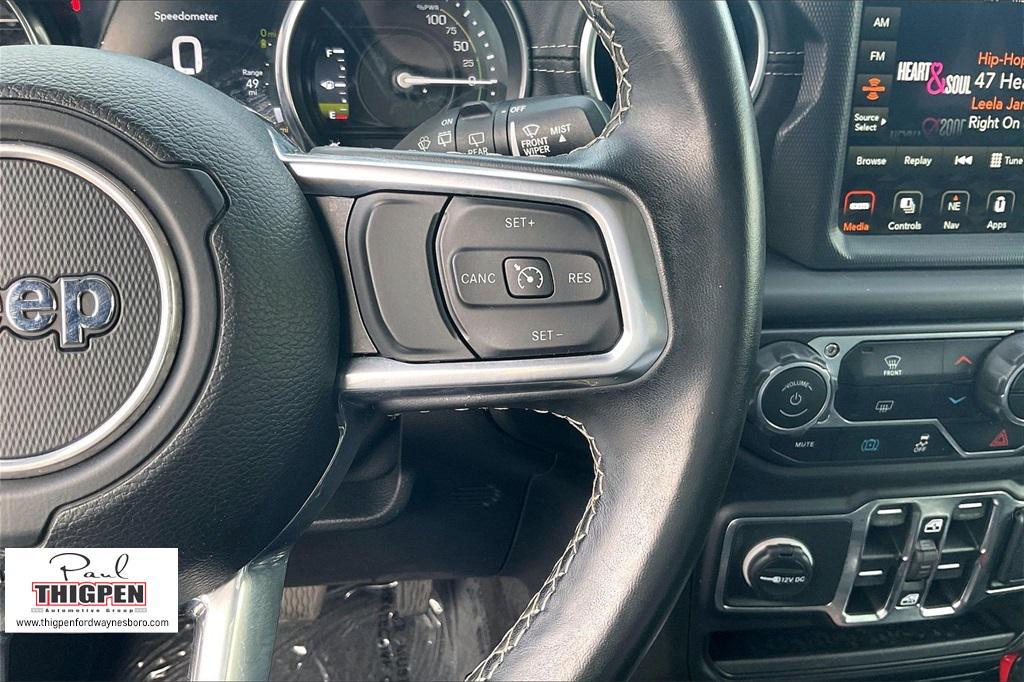 used 2021 Jeep Wrangler Unlimited 4xe car, priced at $29,500