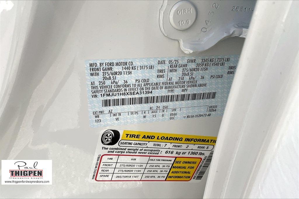 new 2025 Ford Expedition car, priced at $66,502