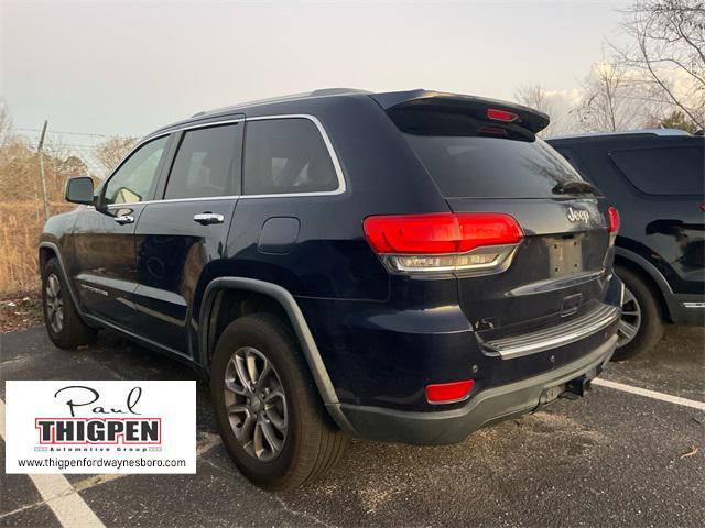 used 2016 Jeep Grand Cherokee car, priced at $12,991