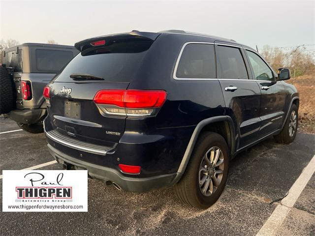 used 2016 Jeep Grand Cherokee car, priced at $12,991