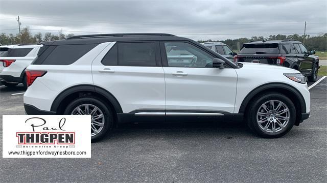 new 2025 Ford Explorer car, priced at $58,310