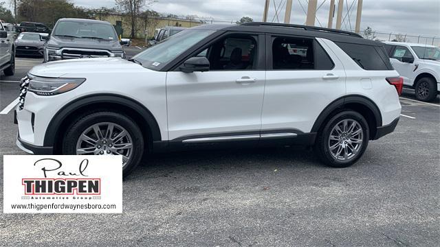 new 2025 Ford Explorer car, priced at $58,310