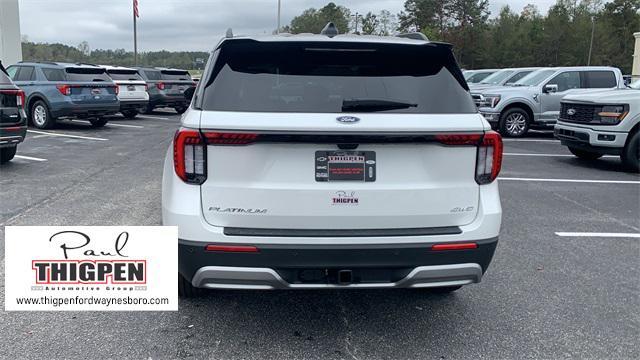 new 2025 Ford Explorer car, priced at $58,310