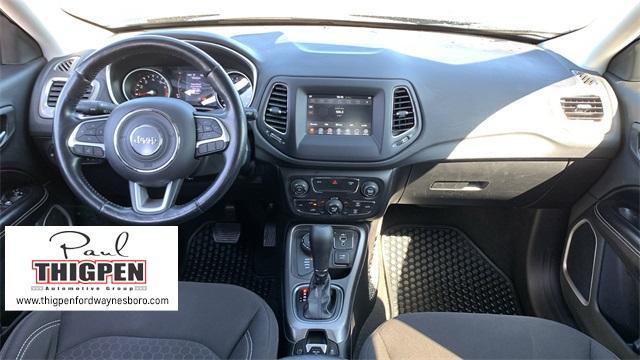 used 2021 Jeep Compass car, priced at $18,859