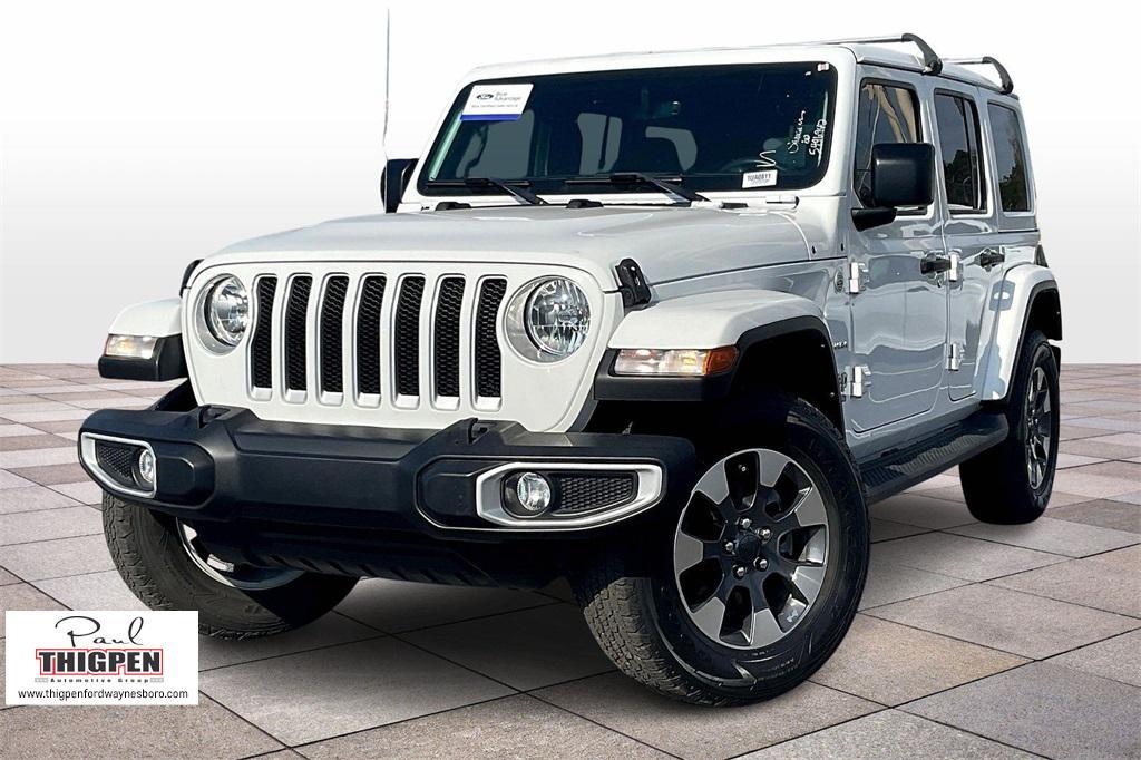 used 2021 Jeep Wrangler Unlimited car, priced at $31,700