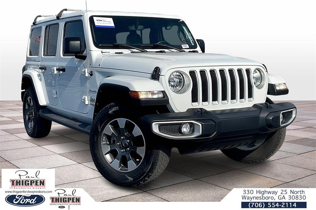 used 2021 Jeep Wrangler Unlimited car, priced at $31,700