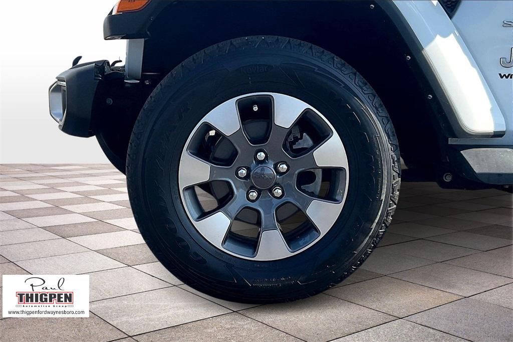 used 2021 Jeep Wrangler Unlimited car, priced at $31,700