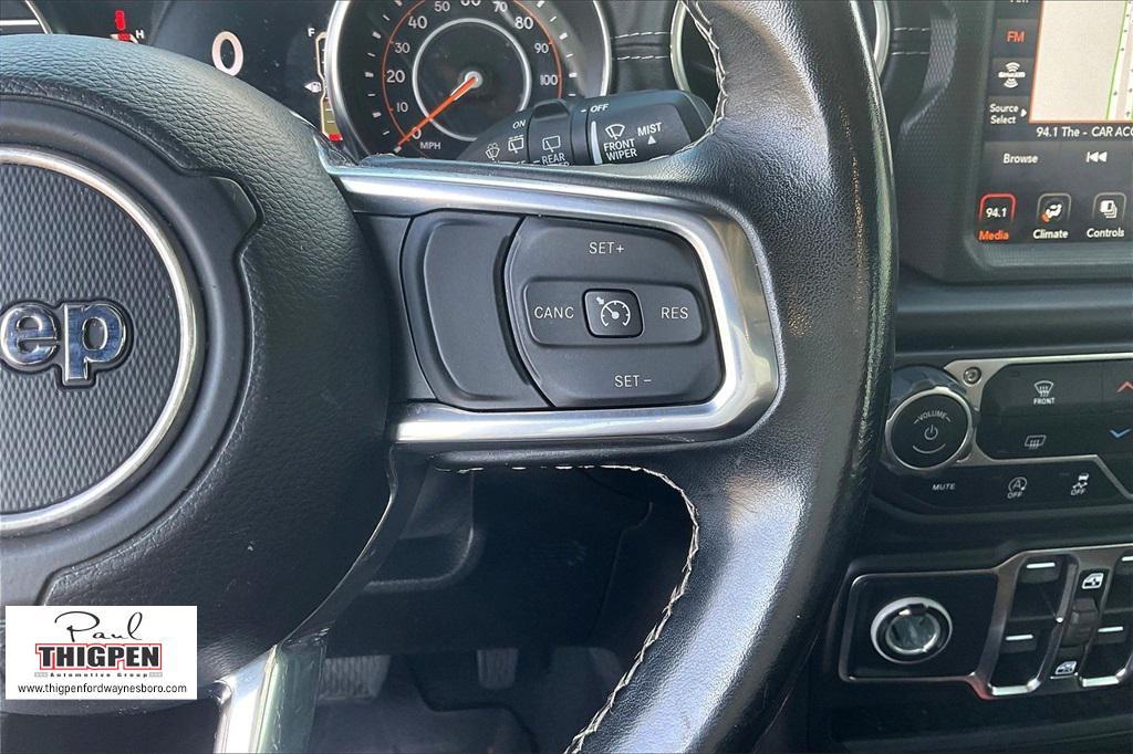 used 2021 Jeep Wrangler Unlimited car, priced at $31,700