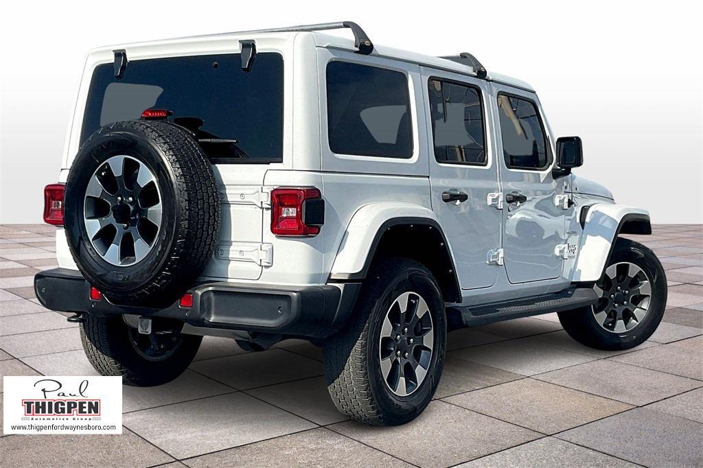 used 2021 Jeep Wrangler Unlimited car, priced at $31,700