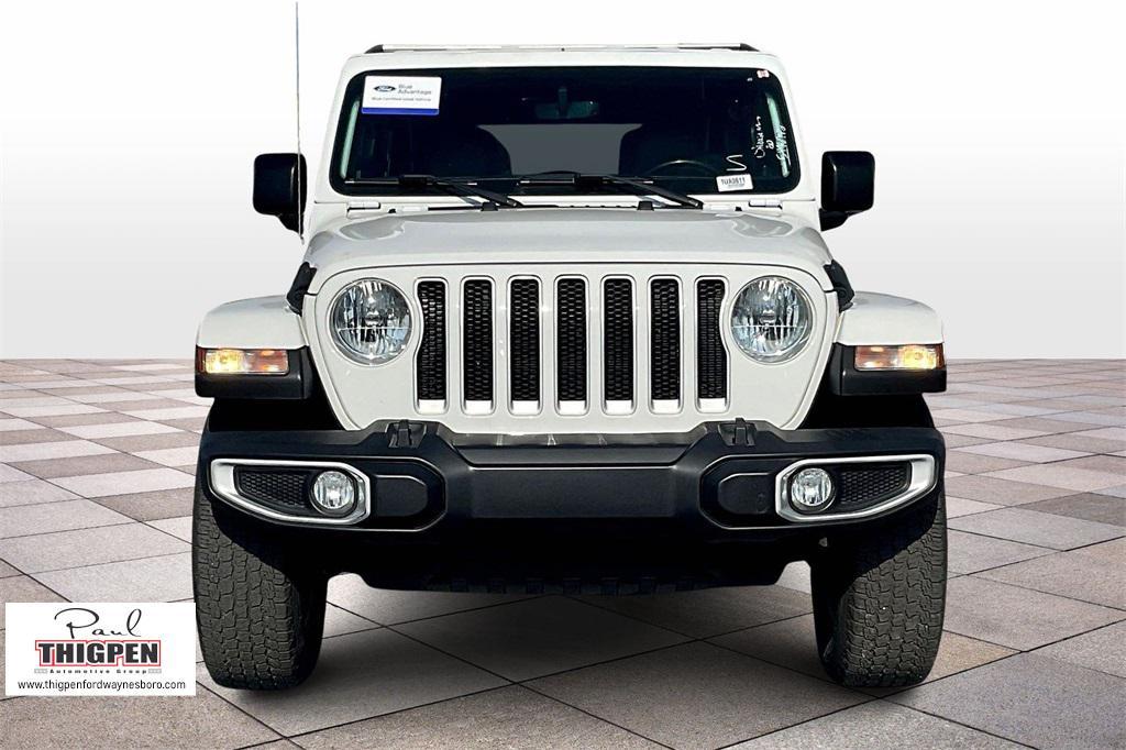 used 2021 Jeep Wrangler Unlimited car, priced at $31,700