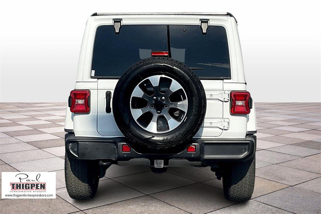 used 2021 Jeep Wrangler Unlimited car, priced at $31,700