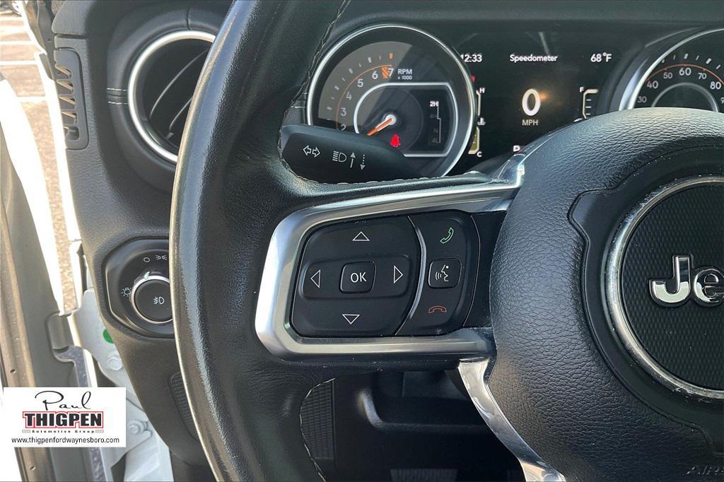 used 2021 Jeep Wrangler Unlimited car, priced at $31,700