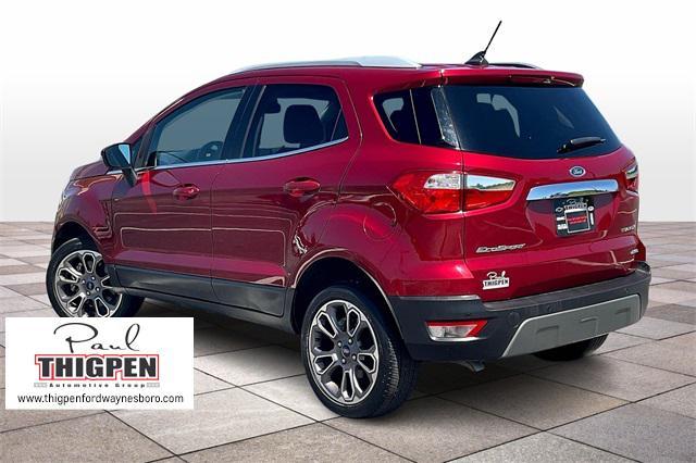 used 2022 Ford EcoSport car, priced at $18,233