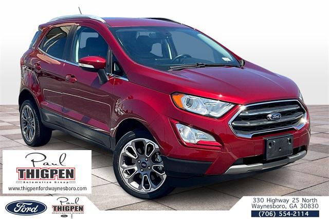 used 2022 Ford EcoSport car, priced at $18,233