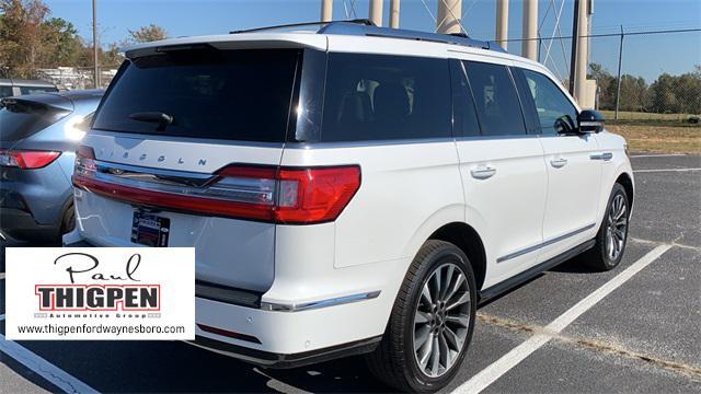 used 2021 Lincoln Navigator car, priced at $55,999